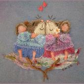 Adorable Mice Needlecase by Catherine Howell