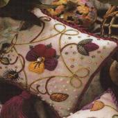 Elizabethan Pincushion Rich Colours Elizabethan Pincushion Rich Colours