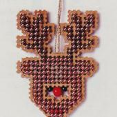 Beady Eyed Reindeer - Patterns by Jill Oxton Beady Eyed Reindeer - Patterns by Jill Oxton