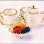 Miniature Tea Set - Patterns by Jill Oxton