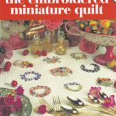 The Embroidered Miniature Quilt - Out of Stock The Embroidered Miniature Quilt - Out of Stock