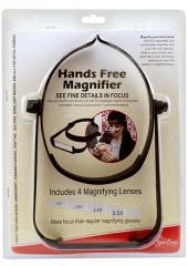 Hands Free Magnifier with 4 interchangeable lenses available from Australian Nee
